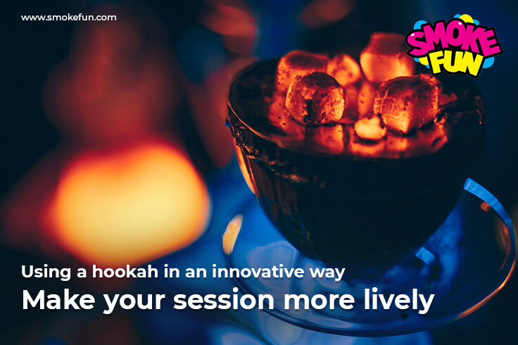 Using a hookah in an innovative way-Make your session more lively